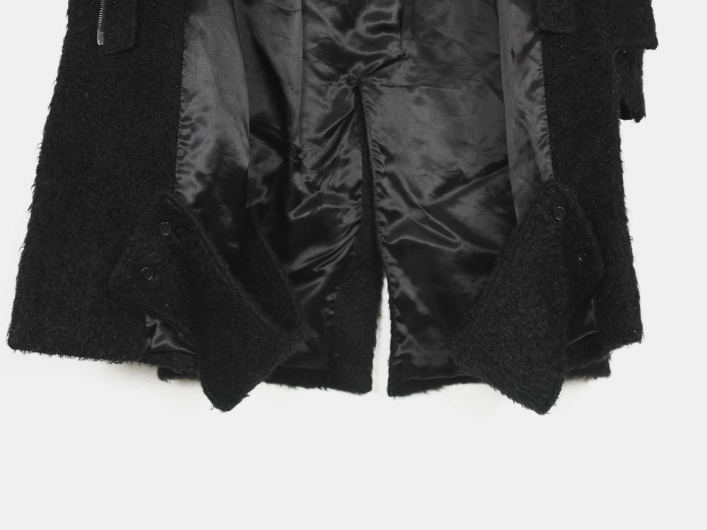 Helmut Lang AW00 Angora Astro Biker Parka