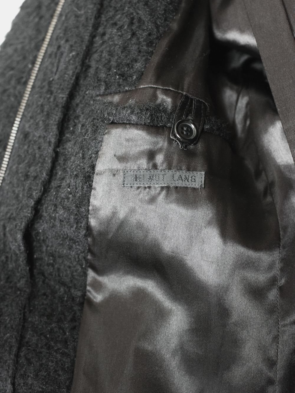 Helmut Lang AW00 Angora Astro Biker Parka