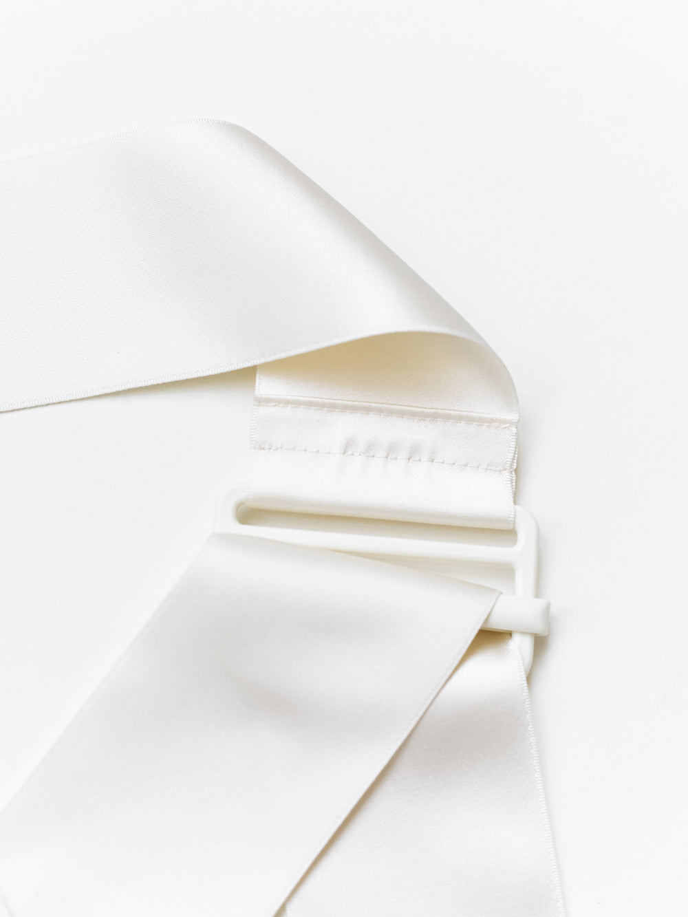 Helmut Lang AW03 Safety Cage Parachute Harness Silk Facsimile Cream