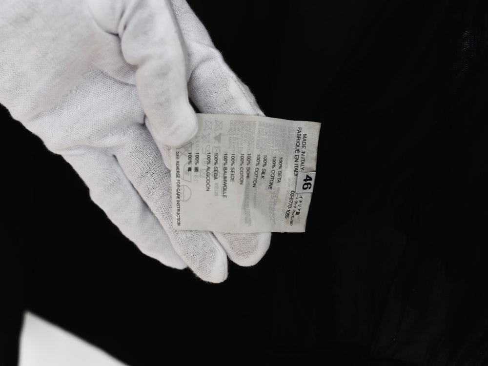 Helmut Lang SS04 Transparent Silk Bondage MA-1 Bomber