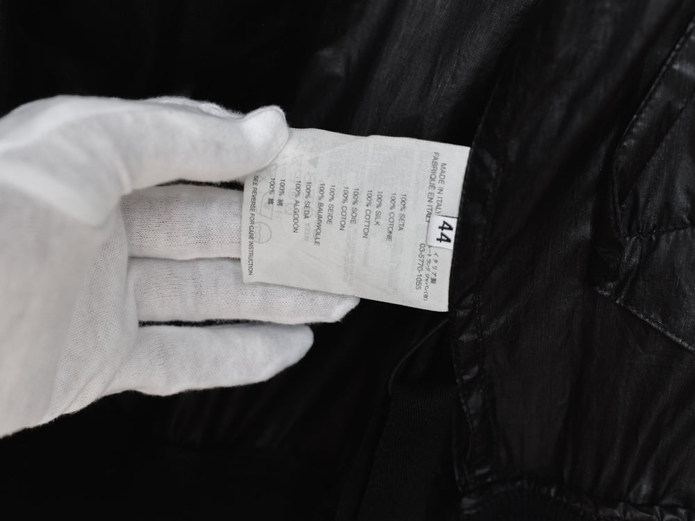 Helmut Lang SS04 Transparent Silk Bondage MA-1 Bomber