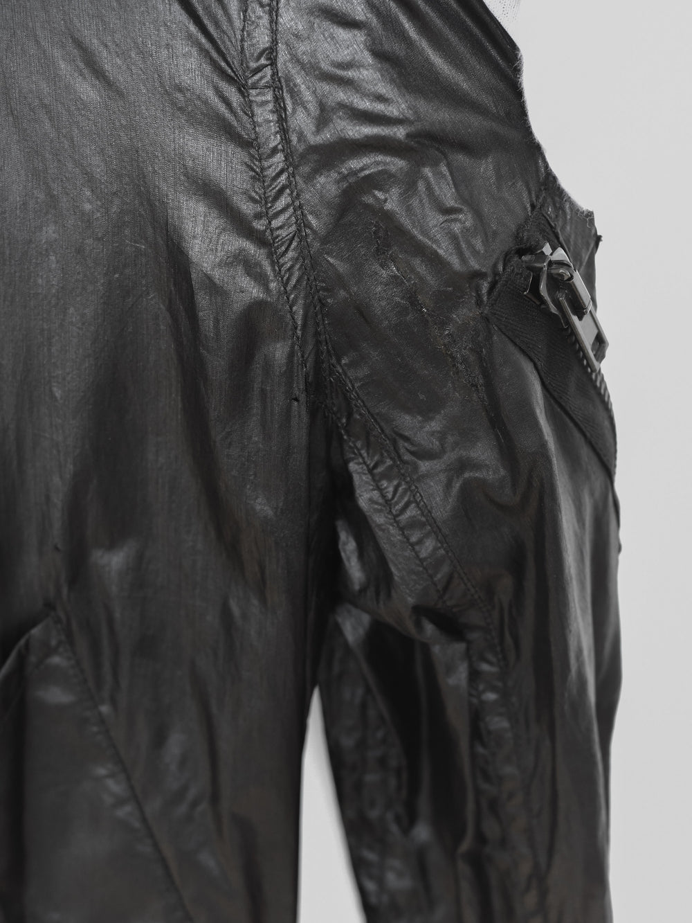 Helmut Lang SS04 Transparent Silk Bondage MA-1 Bomber