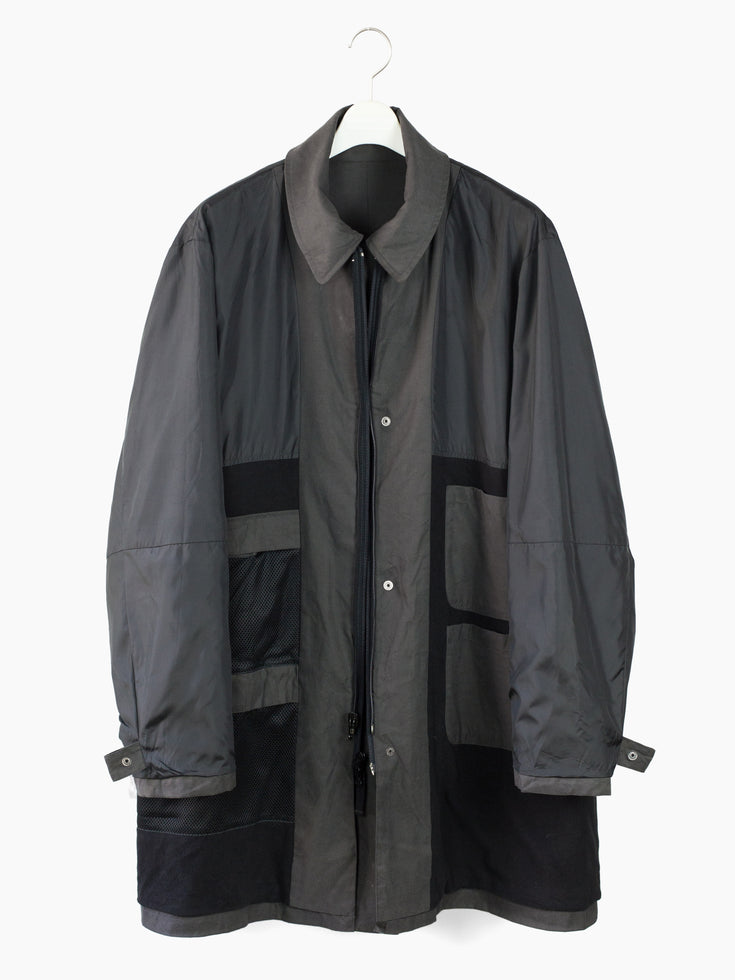 Yohji Yamamoto D'urban A.A.R. 90s Reversible Multi Pocket Cargo Coat