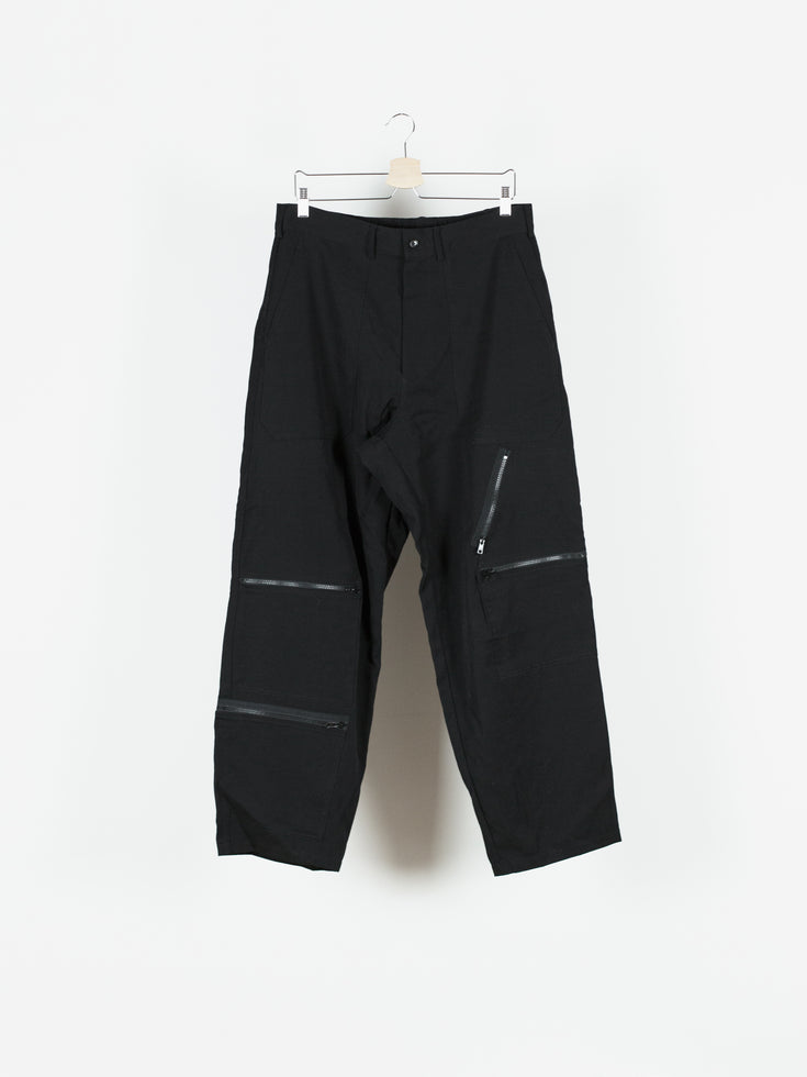 Yohji Yamamoto Pour Homme SS06 Multi-zip Gabardine Cargo Trouser