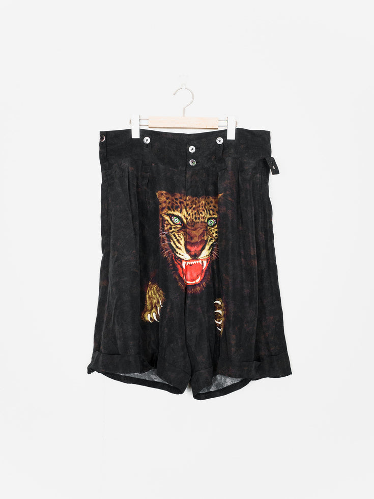 Yohji Yamamoto Pour Homme AW09 Tiger Print Boxing Shorts