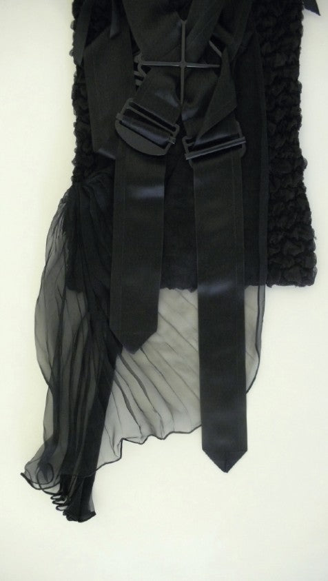 Helmut Lang AW03 Safety Cage Parachute Harness Silk Facsimile
