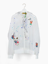 Penultimate SS24 Sheer Finger Painting Hoodie