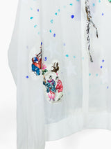 Penultimate SS24 Sheer Finger Painting Hoodie