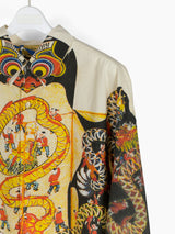 Penultimate SS24 Dragon Print Kite Shirt