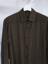 Soshiotsuki AW25 Open Wool Manica Camicia Shirt