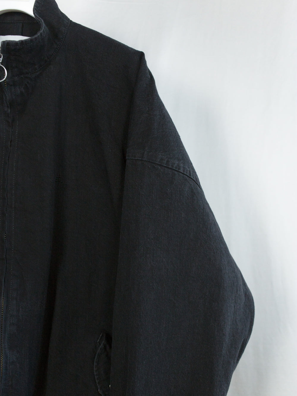 Kozaburo SS26 Denim Zip Track Jacket