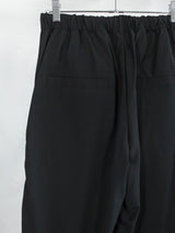 Gabriela Coll SS26 No. 267 Wool/Silk LP Draped Summer Trousers