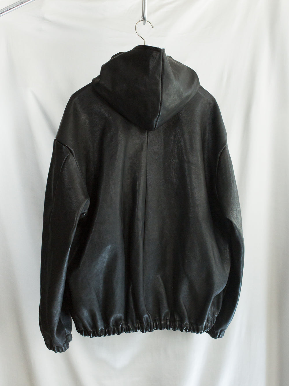 Gabriela Coll AW25 Leather Hoodie