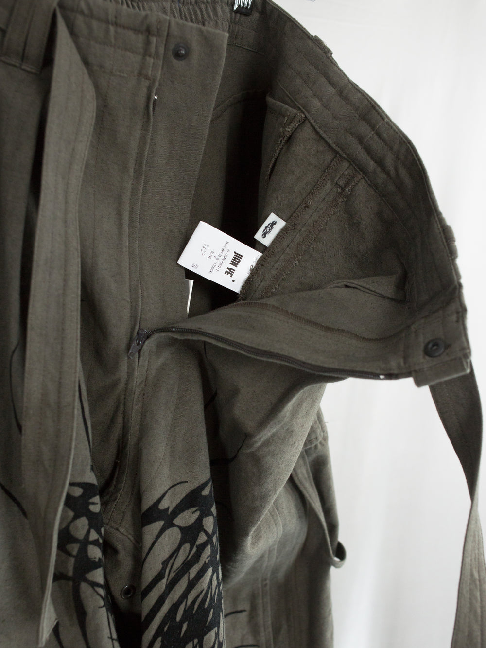 Jian Ye AW25 Basic Unit Pant x Tokuinc