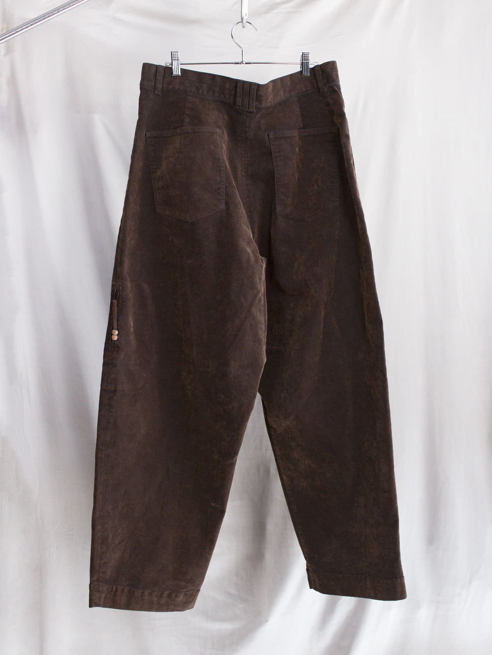 Jian Ye AW25 Flocked Denim