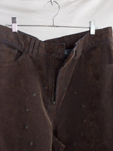 Jian Ye AW25 Flocked Denim