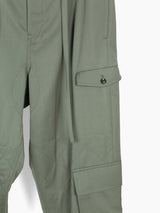 Soshiotsuki AW24 Wool Gabardine Cargo Judo Pants