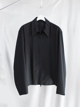 Gabriela Coll SS26 No. 285 Wool/Silk LP Zip Jacket