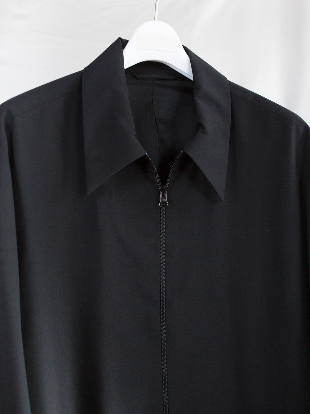 Gabriela Coll SS26 No. 285 Wool/Silk LP Zip Jacket