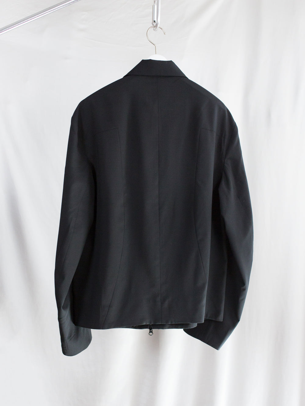 Gabriela Coll SS26 No. 285 Wool/Silk LP Zip Jacket