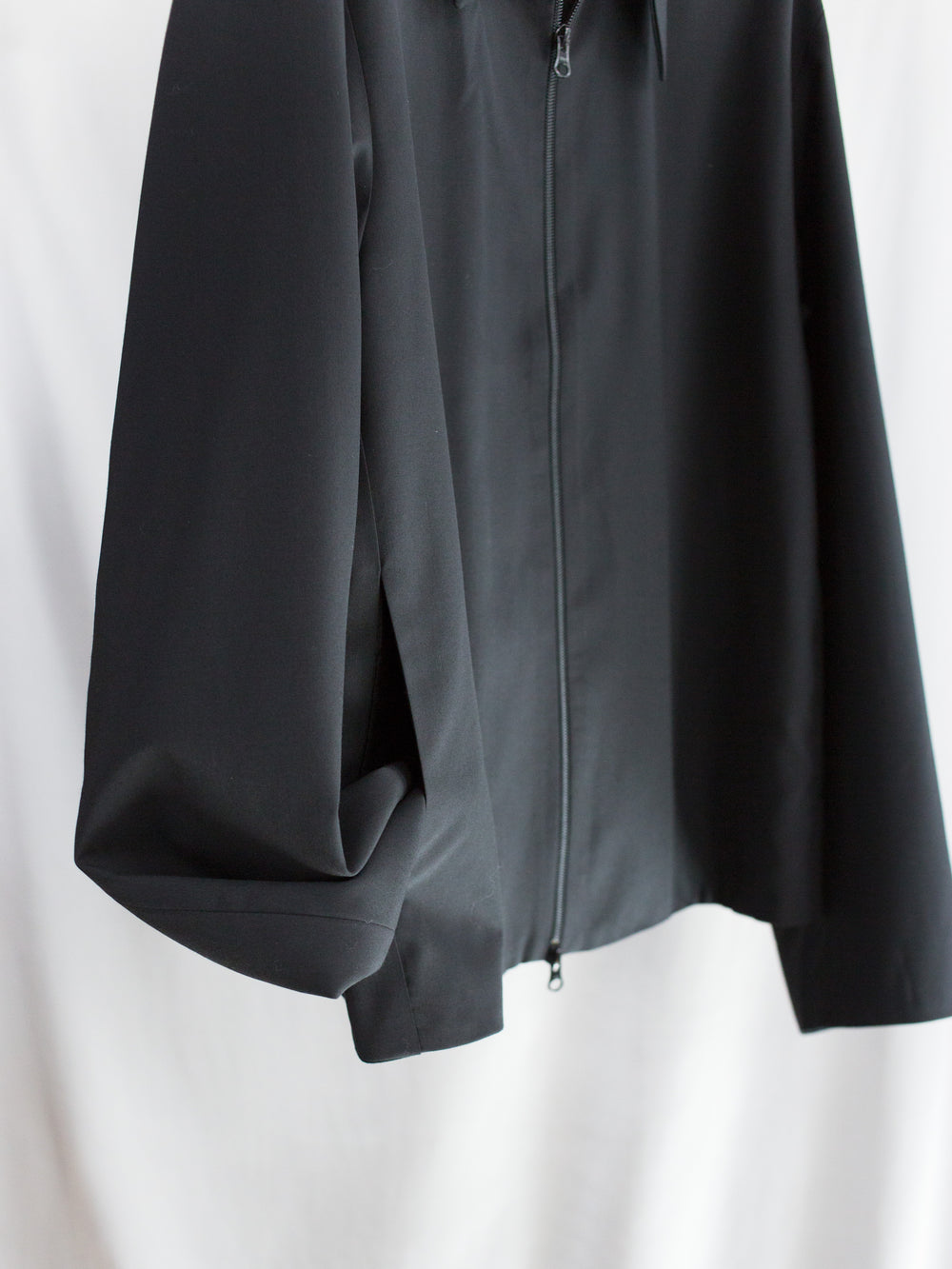 Gabriela Coll SS26 No. 285 Wool/Silk LP Zip Jacket
