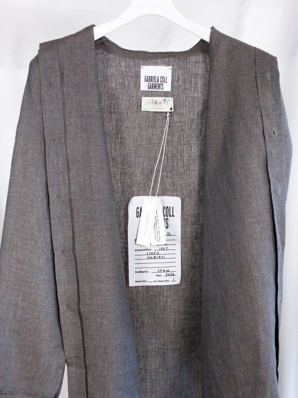 Gabriela Coll SS26 No. 197 Linen Shirt