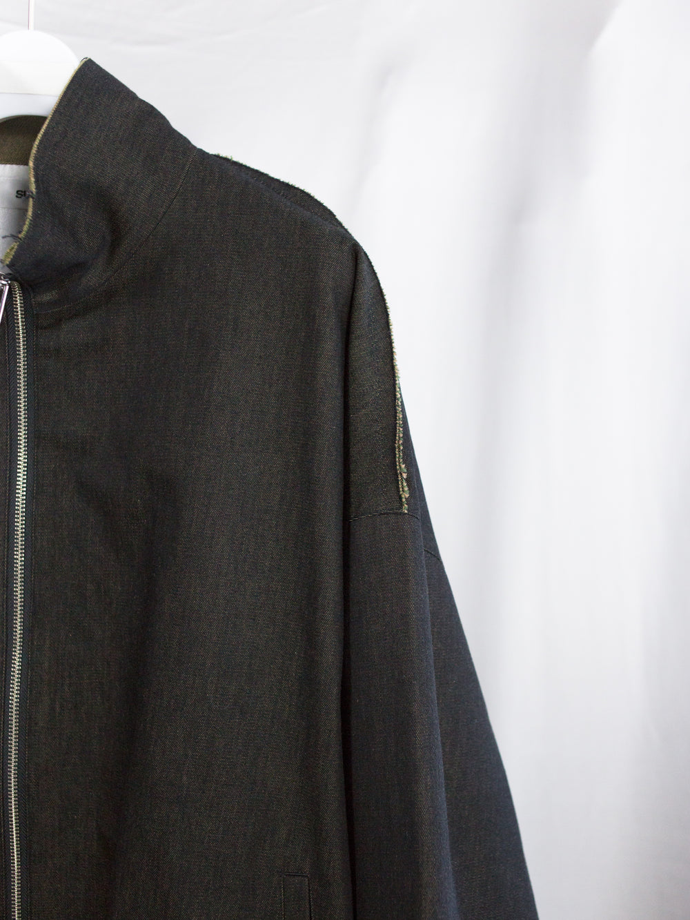 Sulvam SS26 Denim Balloon Blouson