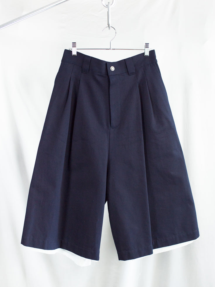 Sulvam SS26 Denim Easy Short