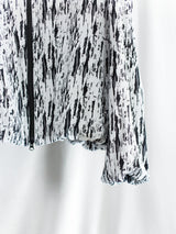 Sulvam SS26 Jacquard Balloon Blouson