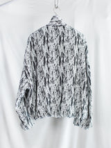 Sulvam SS26 Jacquard Balloon Blouson