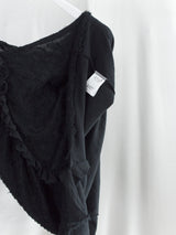 Sulvam SS26 Broken Frill Tank Top