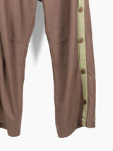 ByDrewCwiek AW24 Convertible Flannel Side Articulated Pants