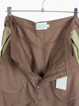 ByDrewCwiek AW24 Convertible Flannel Side Articulated Pants