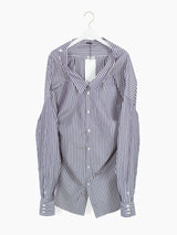 Les Six AW24 Arrested Stripe Shirt