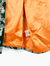 Penultimate SS25 Pine Sequin Short Sleeve Shirt