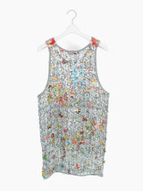 Penultimate SS25 Laser-cut Wooden Butterfly Sequin Tank