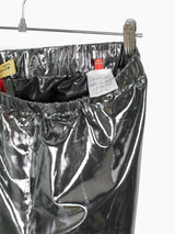 Penultimate SS25 Silver Foil Shorts