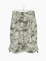 Les Six SS25 Puke Camo 3/4 Cargo Pants