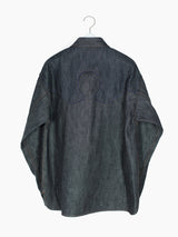 Kozaburo SS25 Raw Denim Western Shirt