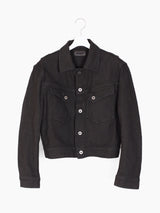 Kozaburo SS25 Amami Dori Mud Dye Fitted Jean Jacket