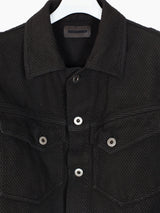 Kozaburo SS25 Amami Dori Mud Dye Fitted Jean Jacket