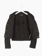 Kozaburo SS25 Amami Dori Mud Dye Fitted Jean Jacket
