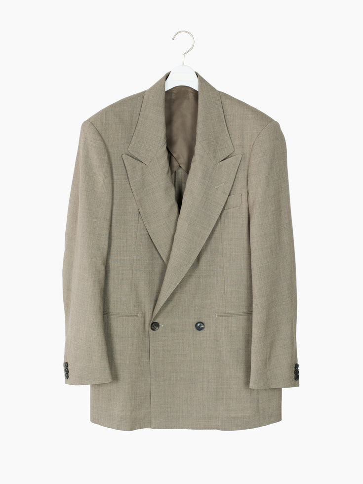 Soshiotsuki SS25 Interlining Pocket 2B Double Breasted Jacket