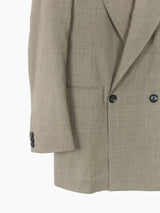 Soshiotsuki SS25 Interlining Pocket 2B Double Breasted Jacket