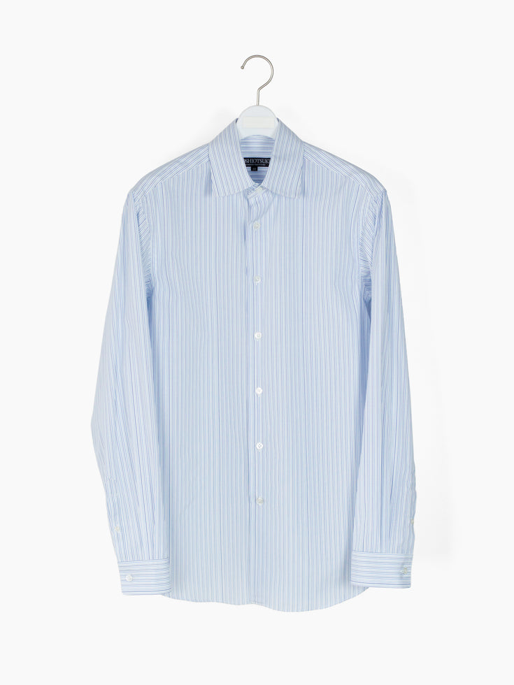 Soshiotsuki SS25 Manica Camicia Striped Dress Shirt