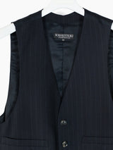 Soshiotsuki SS25 V-Back-Neck Waistcoat