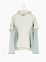 Wave of Sand SS25 Layered Hooded Shirt