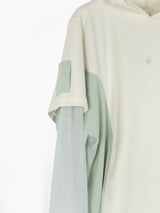 Wave of Sand SS25 Layered Hooded Shirt