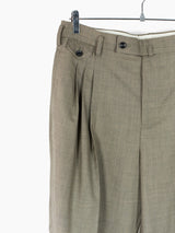 Soshiotsuki SS25 3-Pleat Trousers