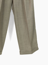 Soshiotsuki SS25 3-Pleat Trousers